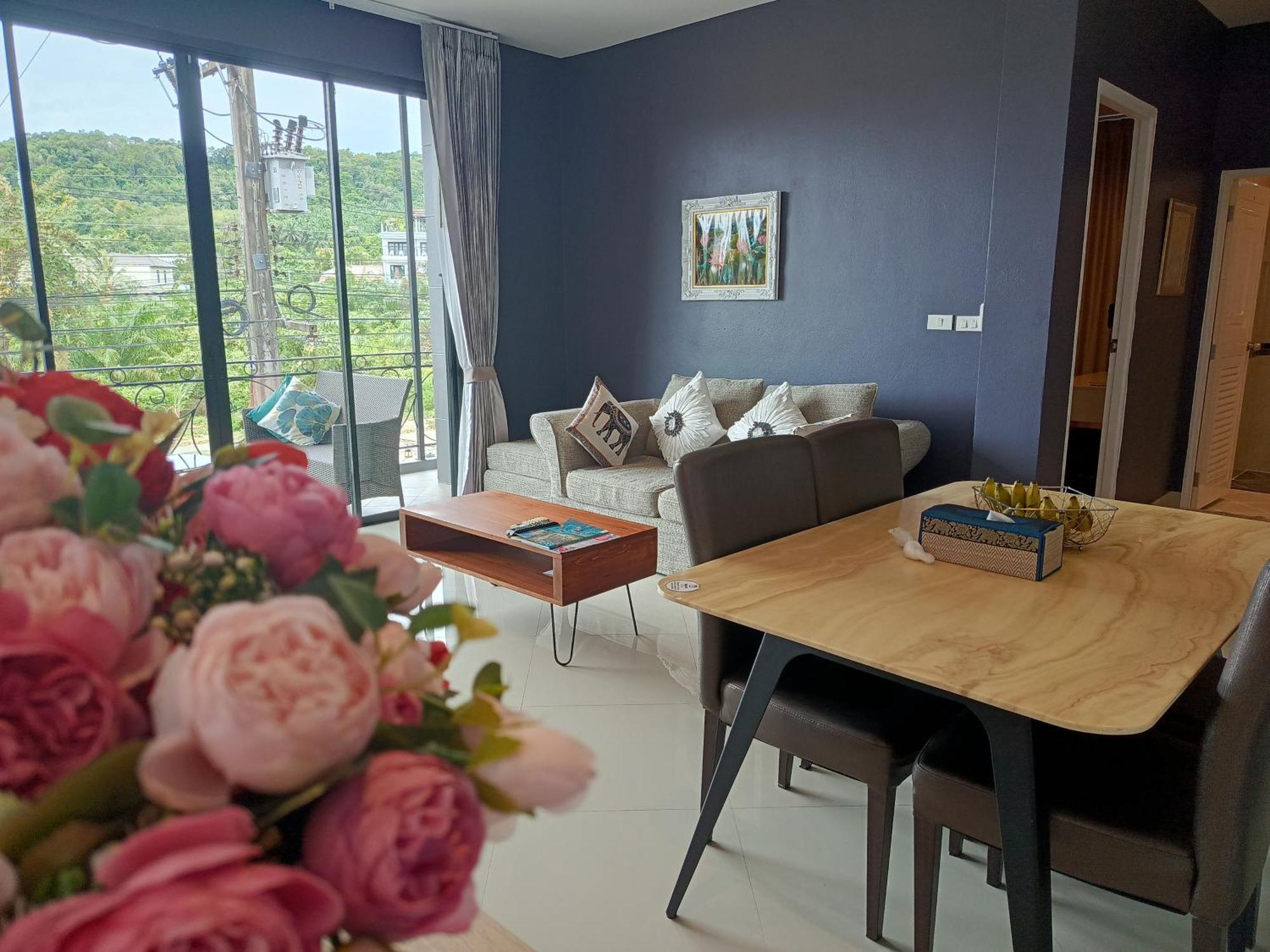 Klong Muang Beach Apartment Rum bild